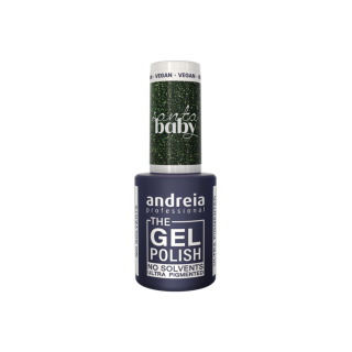 THE GEL POLISH SB3 Dark Green Shimmer - 3