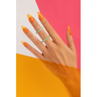 THE GEL POLISH KALEIDOSCOPE KL05 Translucent Orange - 2