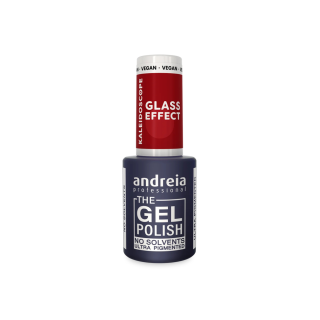 THE GEL POLISH KALEIDOSCOPE KL06 Translucent Red - 3