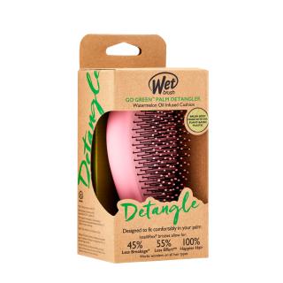WetBrush Go Green Palm Detangler Pink Watermelon Oil - 2