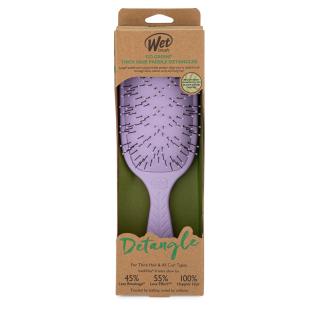 WetBrush Go Green Thick Hair Paddle Detangler Purple - 2