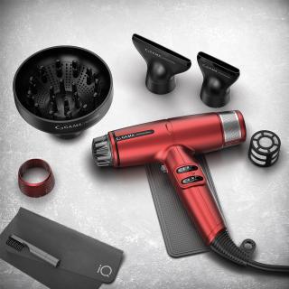 GA.MA iQ Lite Max sušilnik za lase z nastavki in difuzorjem