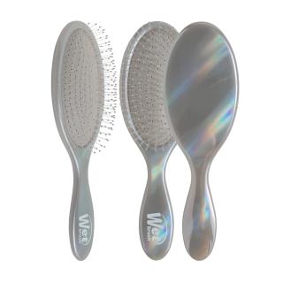 WetBrush Iridescence Chrome Detangling Duo – elegantni srebrni krtači