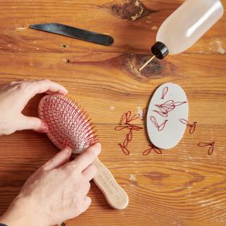 Acca Kappa Protection – ročno sestavljena krtača iz naravnih materialov