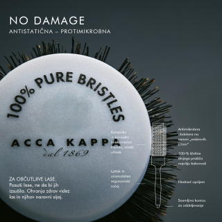 2816 NO DAMAGE - CERAMIC TOURMALINE ROUND BRUSH - 2