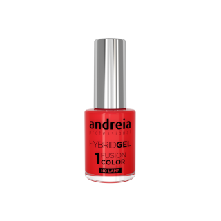 HYBRID GEL - FUSION COLOR H41 Bright Orange Red - 2