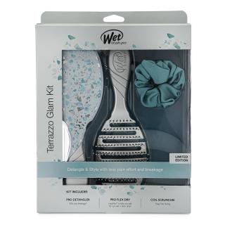 WETBRUSH PRO DETANGLER TERRAZZO GLAM KIT - 6