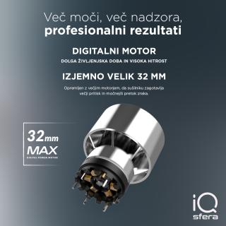 32-milimetrski digitalni motor iQ Sfera