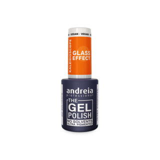 THE GEL POLISH KALEIDOSCOPE KL05 Translucent Orange - 3