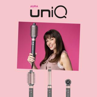 GA.MA UniQ Aura Air Styler 4v1 profesionalni oblikovalec las