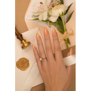 GEL POLISH ID2 Nude With Gold Shimmer - 3