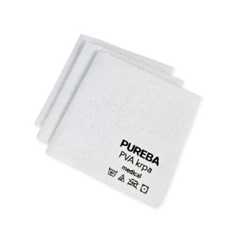 krpa PRB PVA - medical, bela - 3 kosi