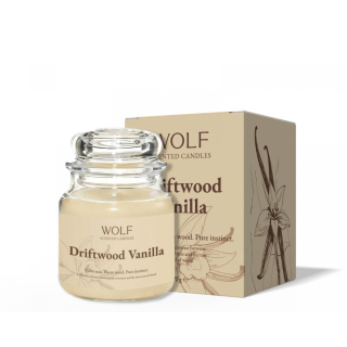 sveča WOLF Driftwood Vanilla