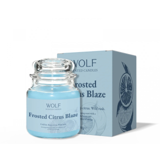 sveča WOLF Frosted Citrus Blaze