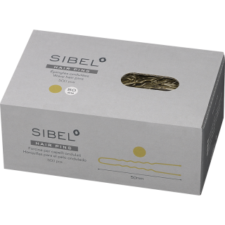 lasnice SIB Metal Wavy - 50mm, blond(VP)
