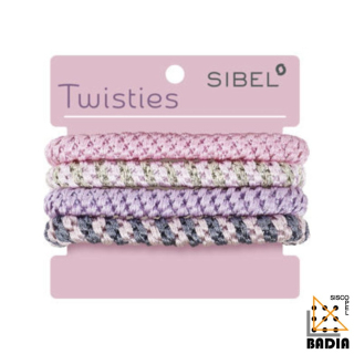 gumice SIB Twisties - pink