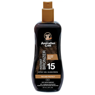 sprej AUG zaščita z bronzerjem - SPF 15