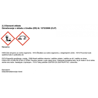 Novicide dezinfekcijska tekočina- 2L