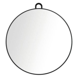 ogledalo SIB Luna Round Mirror - črn