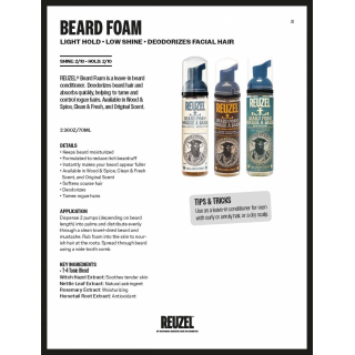 balzam REU Beard Foam - Classic