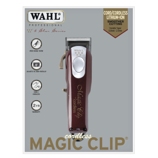 strojček WAH Magic Clip-baterijski- RDEČ