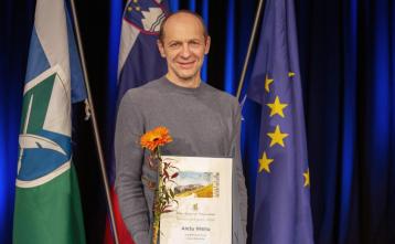 Aleš Hren, prejemnik bronastega priznanja. Foto: Viktor Debelak