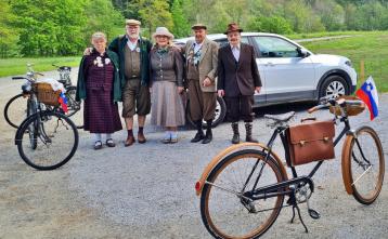 Foto: FB Društvo Rovtarji Smučanje in kolesarjenje po starem Škofja Loka