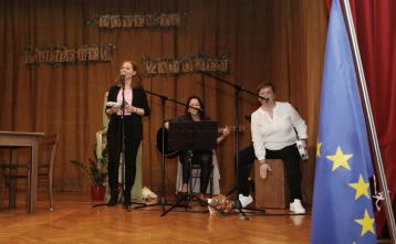 Tanja Štibelj, Ana Potočnik in Brigita Šolar (Šefle). Foto: Vito Debelak