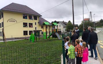 Igrišče predano namenu. Foto: arhiv občine