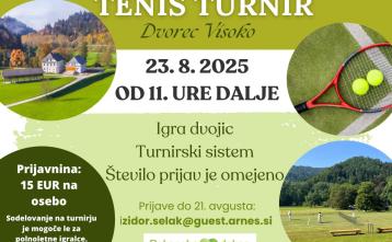 tenis turnir Dvorec Visoko