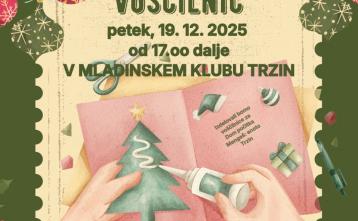 Izdelovanje prazničnih voščilnic