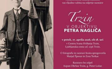 Slika za dogodek Odprtje razstave Trzin v objektivu Petra Nagliča