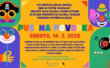 Slika za dogodek PUSTNA POVORKA