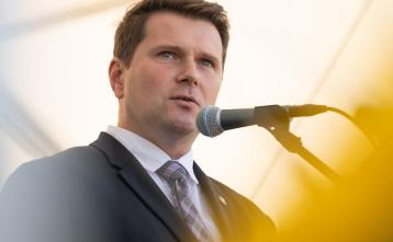 Otvoritev sušilnice blata; foto: Klemen Ranzinger