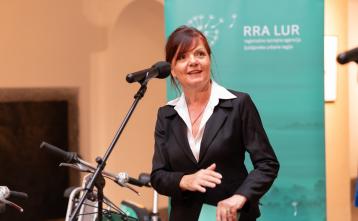mag. Lilijana Madjar_RRA LUR pobudnica projekta vzpostavitve mreže e-koles za javno izposojo v LUR; Foto: STA