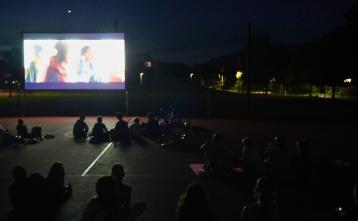 Kino na prostem; Foto: Nina Goropečnik