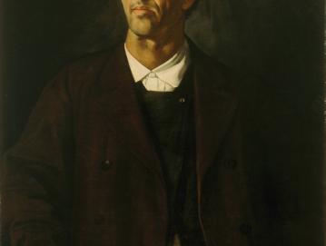 Slika Janeza Šubica Podoba očeta, ki jo hranijo v Narodni galeriji