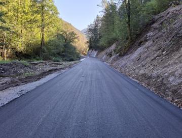 Obnovljena lokalna cesta Kopačnica–Podpleče FOTO: ARHIV OBČINE