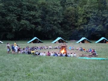 Deset let delovanja so poljanski skavti zaznamovalii z Raubarjado. FOTO: GAJA MARKELJ