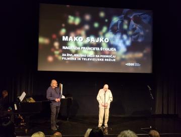 Mako Sajko je prejel nagrado Franceta Štiglica za življenjsko delo na področju filmske in televizijske režije.