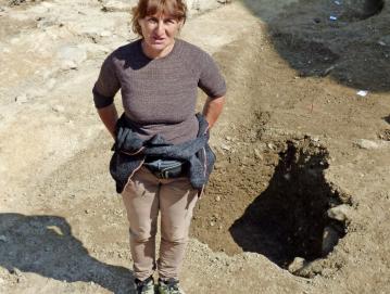 Prvega septembra so stekle arheološke raziskave pod vodstvom arheologinje Marije Ogrin. FOTO: JURE FERLAN