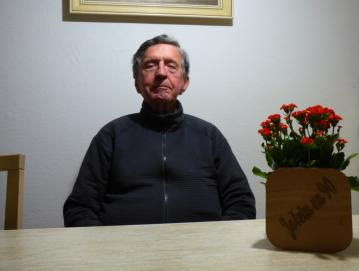 Jože Bogataj je svoj 90. rojstni dan praznoval v septembru. FOTO: JURE FERLAN