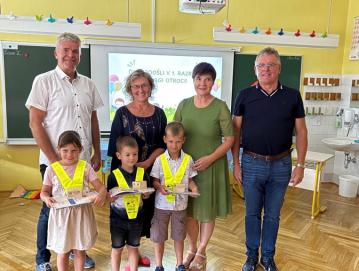 Sprejem prvošolcev v Lučinah FOTO: ARHIV ŠOLE