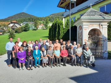 Srečanje starejših krajanov v Javorjah FOTO: ARHIV KORK JAVORJE