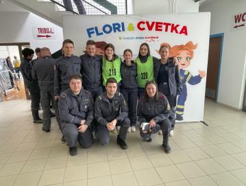 Ekipi iz Poljan sta na 23. državnem tekmovanju v Velenju osvojili 15. in 19. mesto. FOTO: ARHIV PGD POLJANE