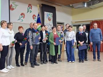 Letošnji prejemniki priznanj Planinske zveze Slovenije FOTO: MATEJ ZAJC