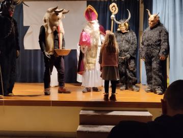 KUD Zala v Lučinah skupaj s KS Lučine pripravi miklavževanje za otroke. FOTO: ARHIV DRUŠTVA