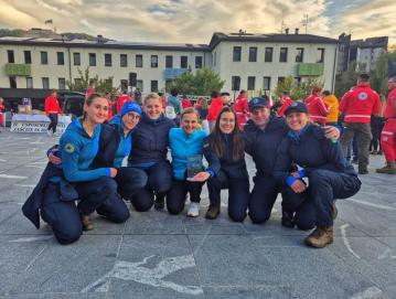 Ekipa prve pomoči Civilne zaščite Občine Gorenja vas - Poljane FOTO: ARHIV EKIPE