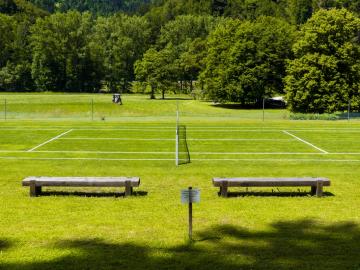 Tennis court at Dvorec Visoko