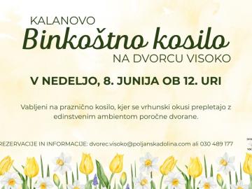 Binkoštno kosilo na Dvorcu Visoko